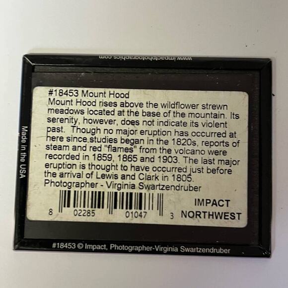 Mount Hood Oregon Refrigerator Magnet, Travel Souvenir - Picture 2 of 2